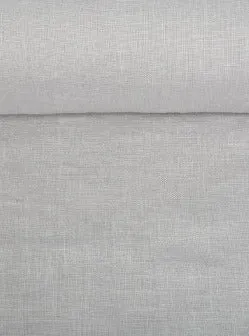 100% Linen Fabric Light Grey