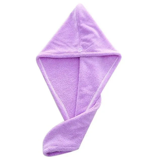 1PC Magic Microfiber Quick Drying Hair Turban