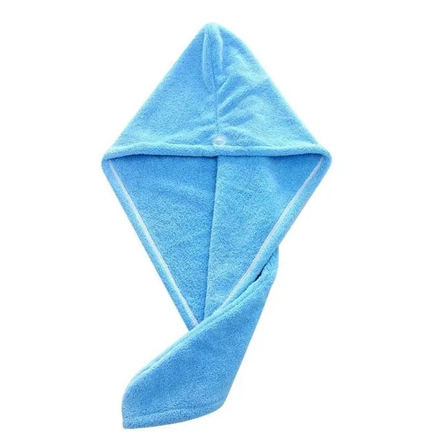 1PC Magic Microfiber Quick Drying Hair Turban