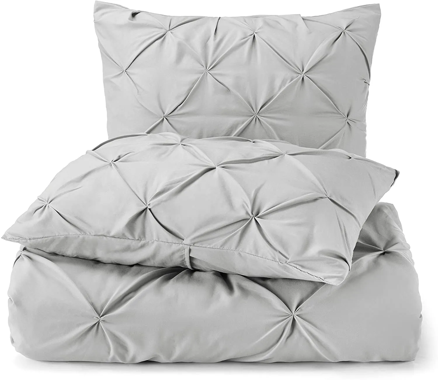 3 pcs Bedding Down Alternative Quilted Hypoallergenic All Season Duvet Insert Comforter