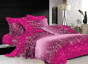 3D Dazzling Branches and Tendrils Printed Cotton Luxury 4-Piece Bedding Sets