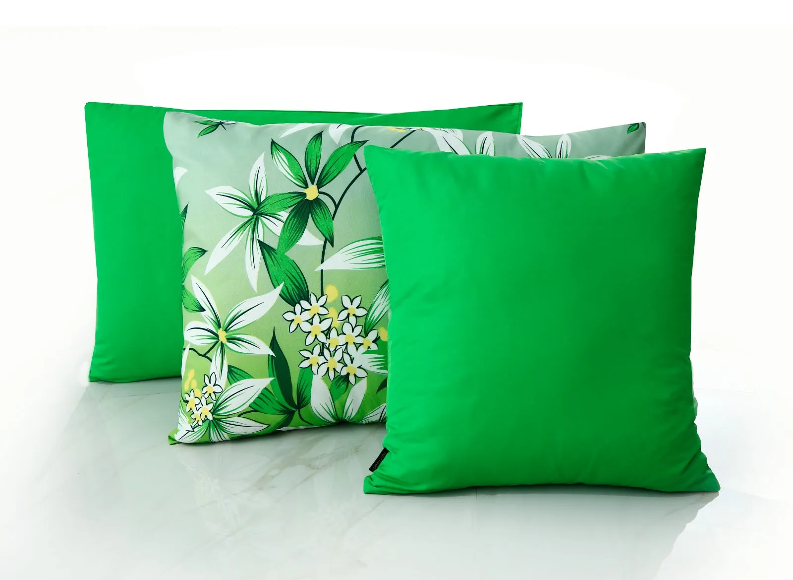 5 PCs Single Comforter Set-15190Green Gold