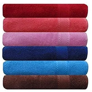 Akin Towel Royal Multicolor Cotton Hand Towel Set | 500 GSM Set of 6 | 100% Cotton Premium Hand Towels | High Absorbent & Luxurious Towels for Hotels & Home | 40 x 60 cm - Multicolor |