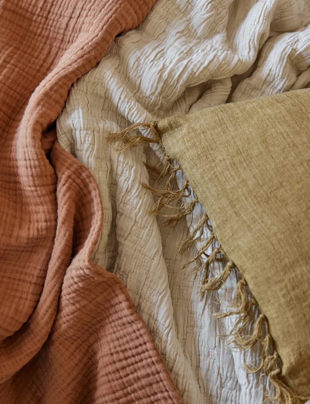 Alaia Cotton Bed Cover by House No. 23