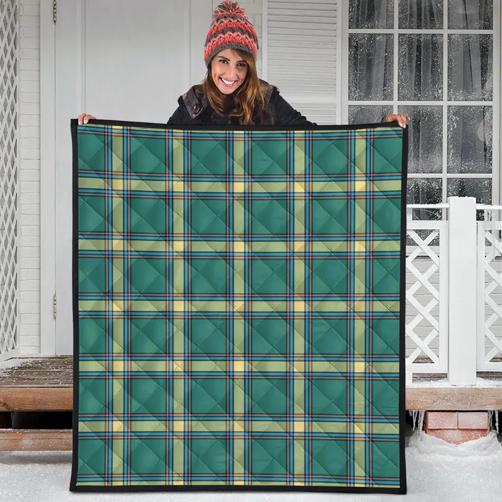 Alberta Province Canada Tartan Quilt