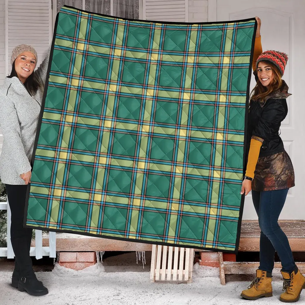 Alberta Province Canada Tartan Quilt