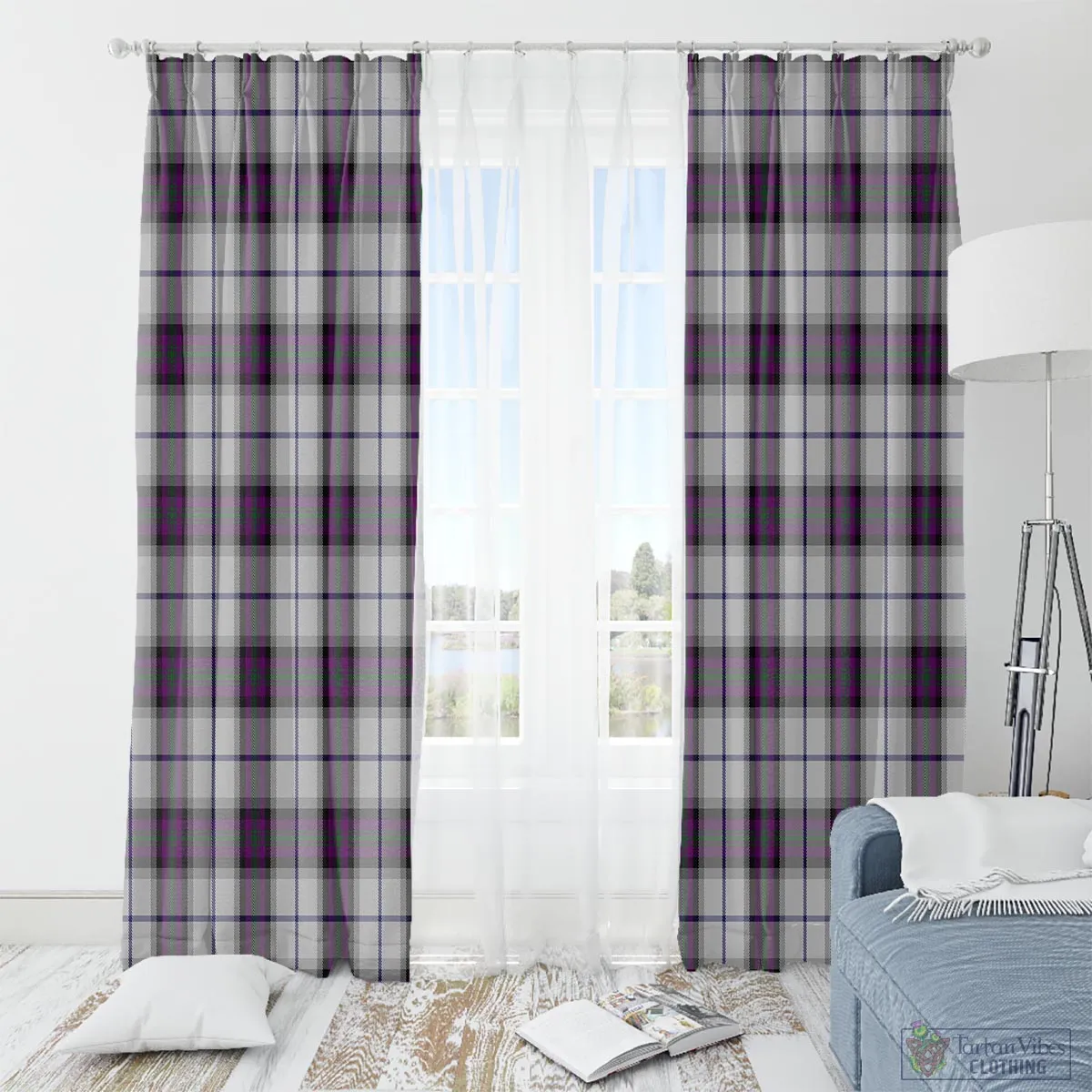 Alexander of Menstry Dress Tartan Window Curtain