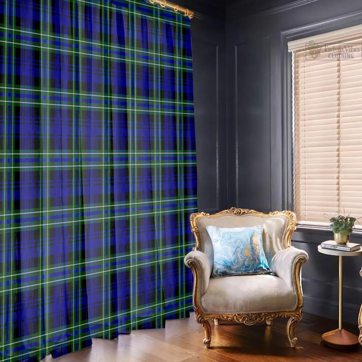 Arbuthnot Modern Tartan Window Curtain