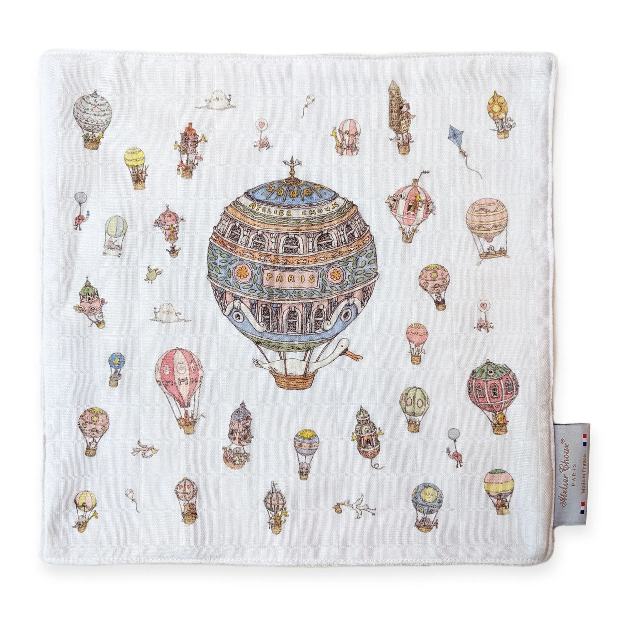 Atelier Choux Mini Towel Hot Air Balloons