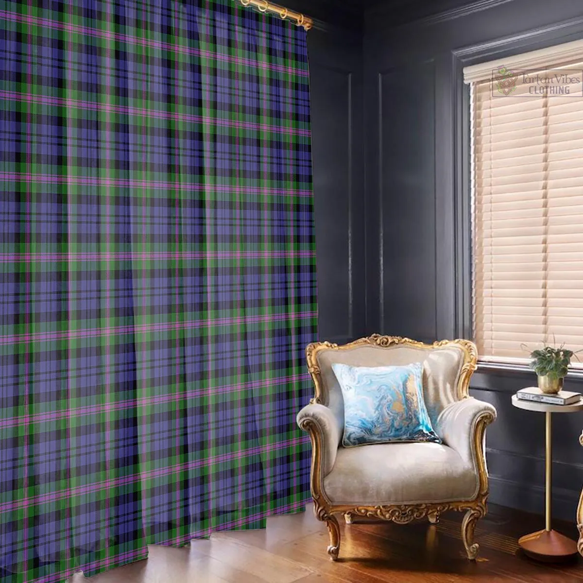 Baird Modern Tartan Window Curtain