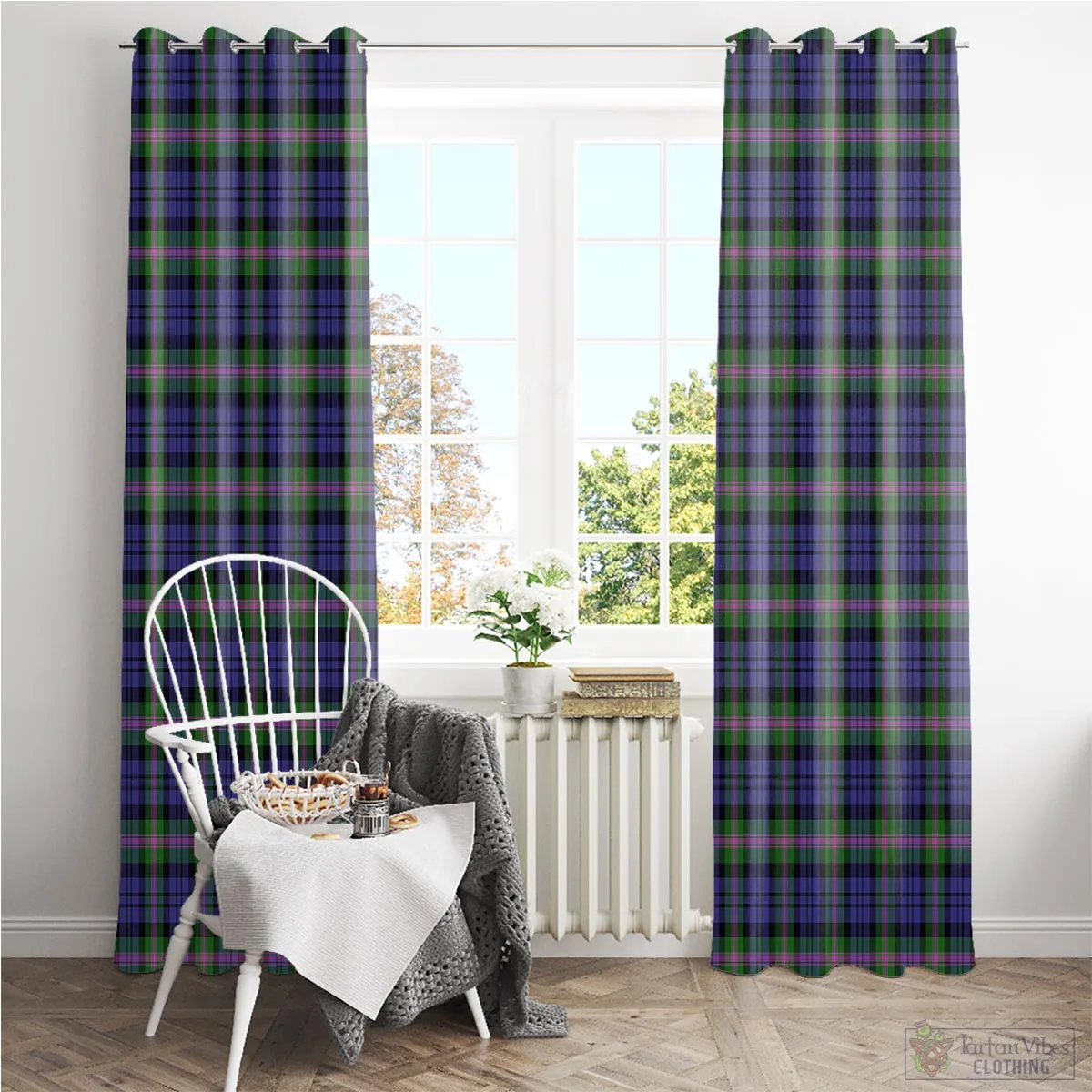 Baird Modern Tartan Window Curtain