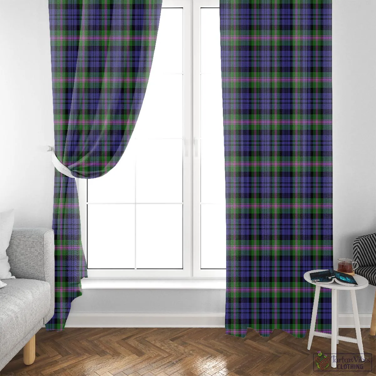 Baird Modern Tartan Window Curtain