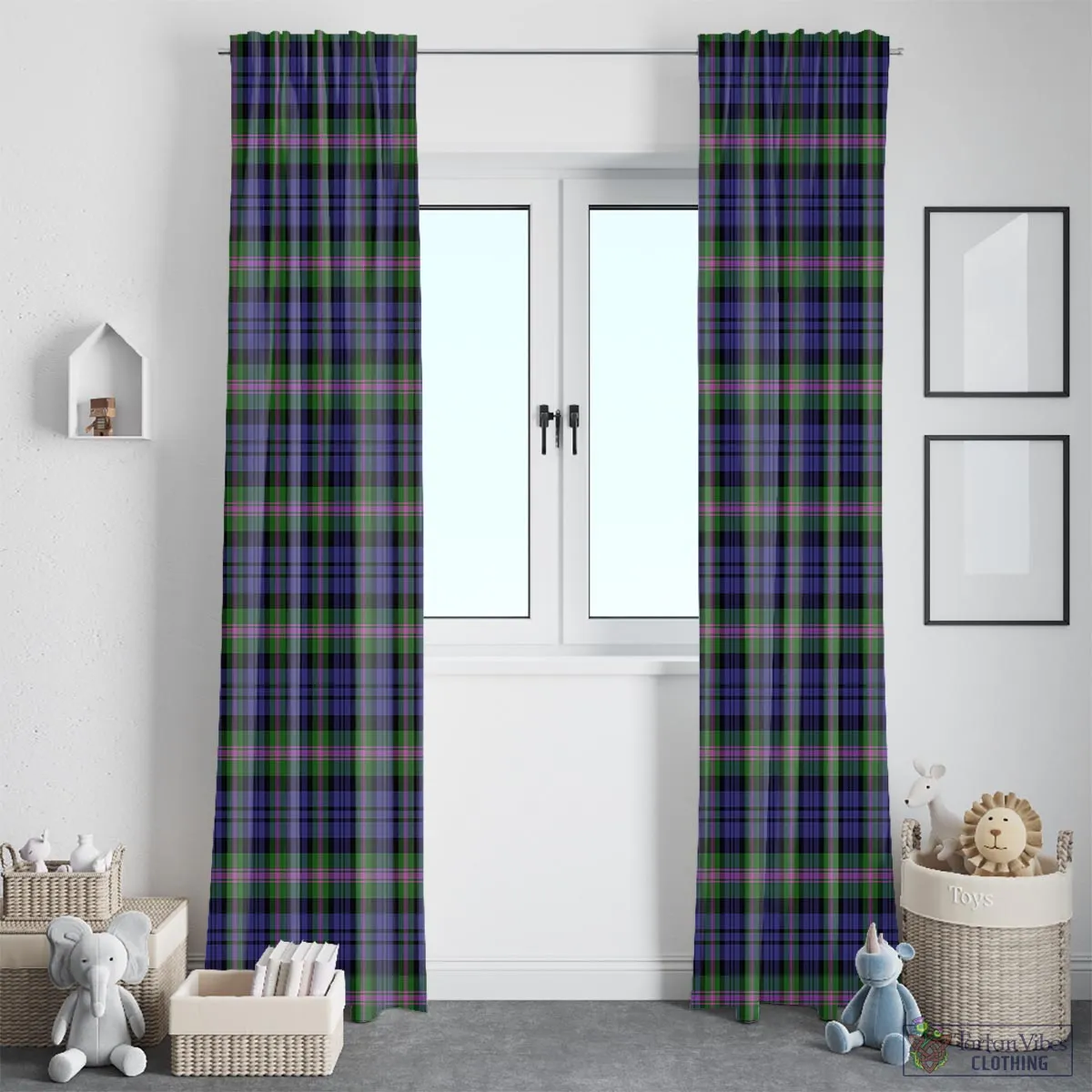 Baird Modern Tartan Window Curtain