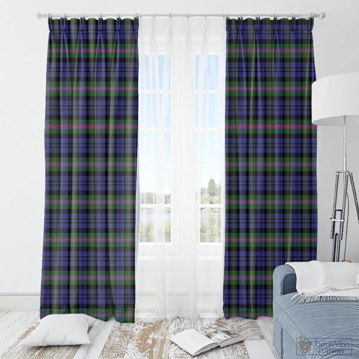 Baird Modern Tartan Window Curtain