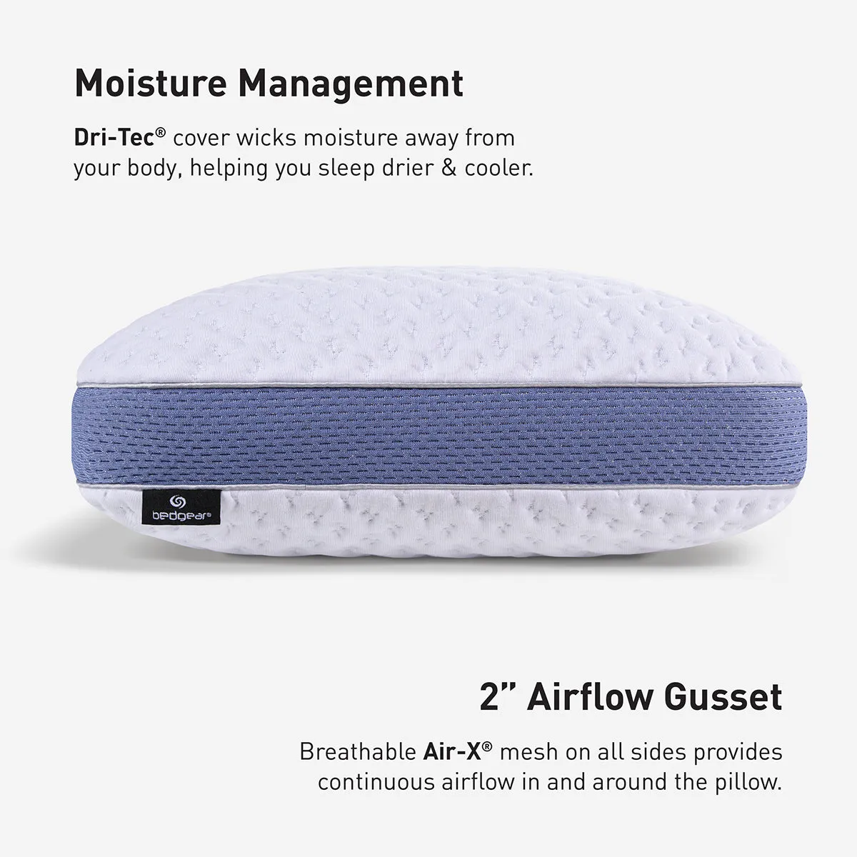 Bedgear Balance Cuddle Curve Performance Pillow