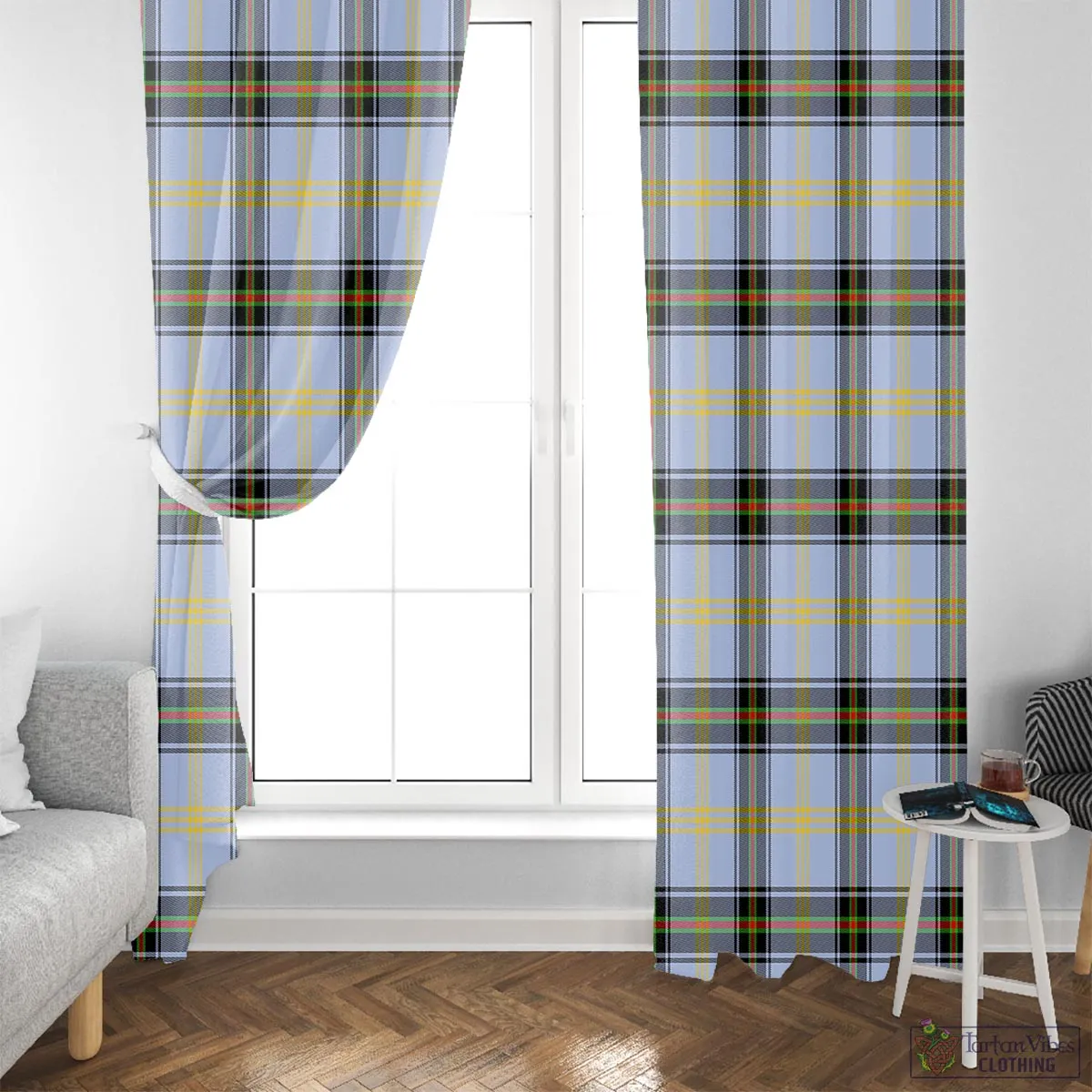 Bell Tartan Window Curtain