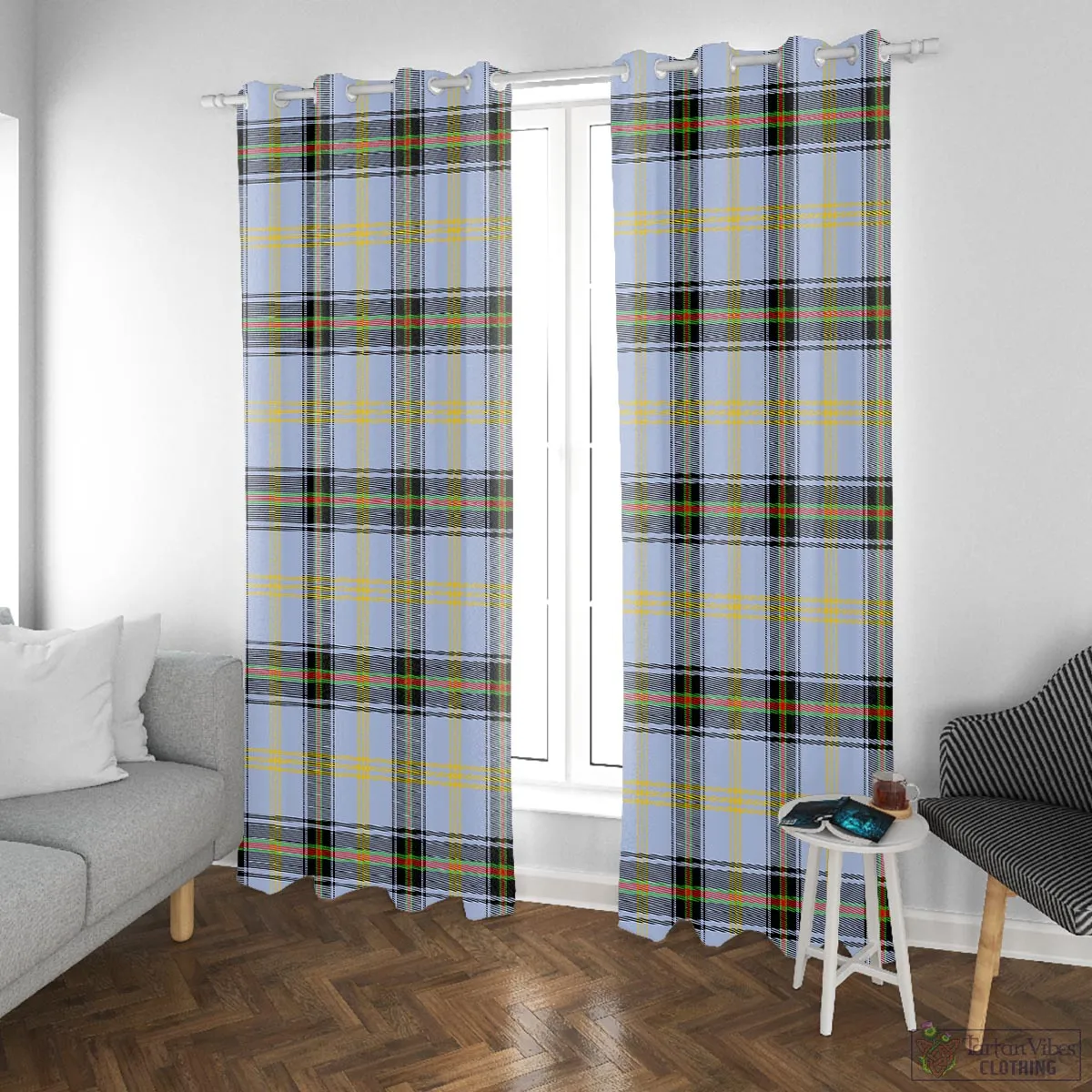 Bell Tartan Window Curtain