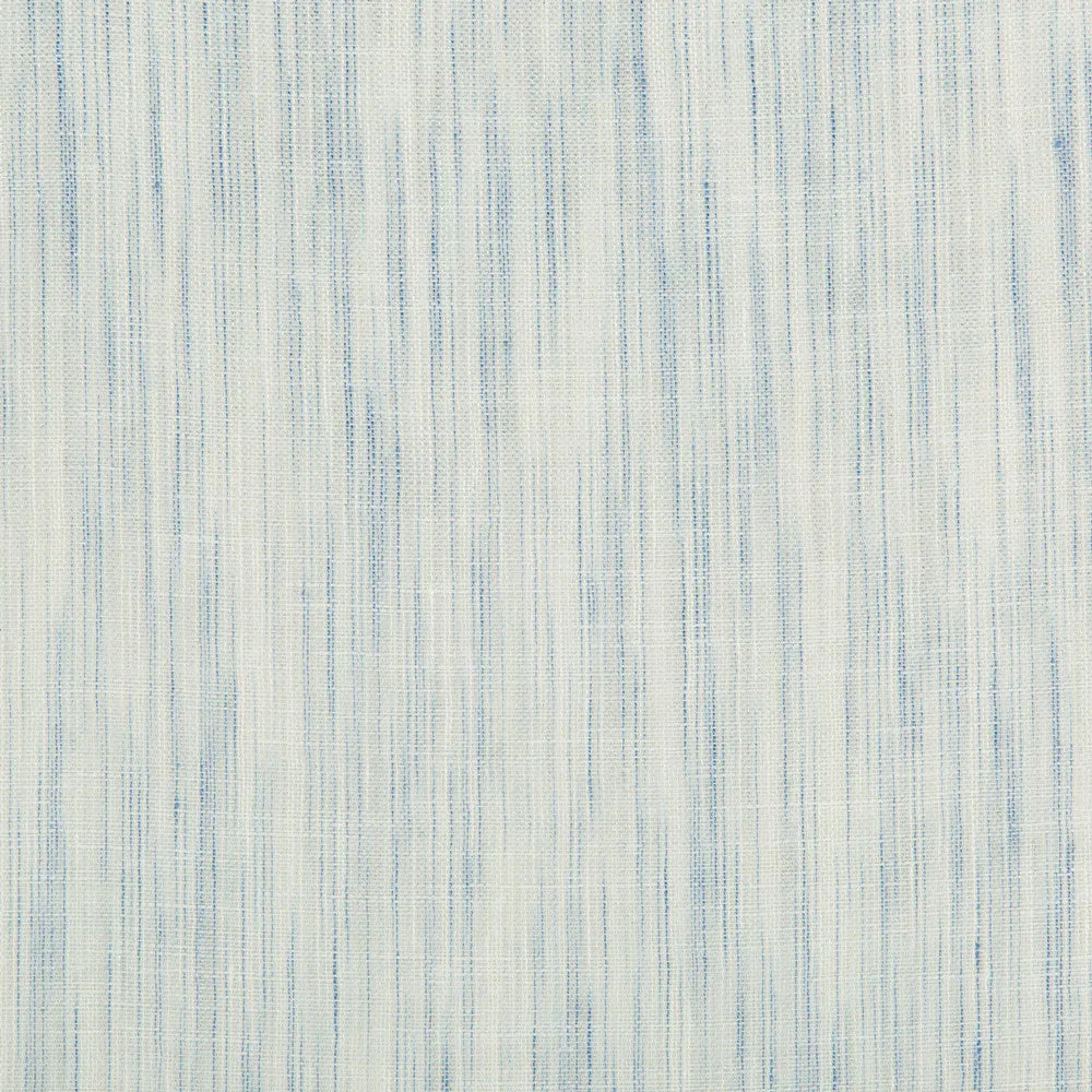 Blue Sheer Drapery Fabric