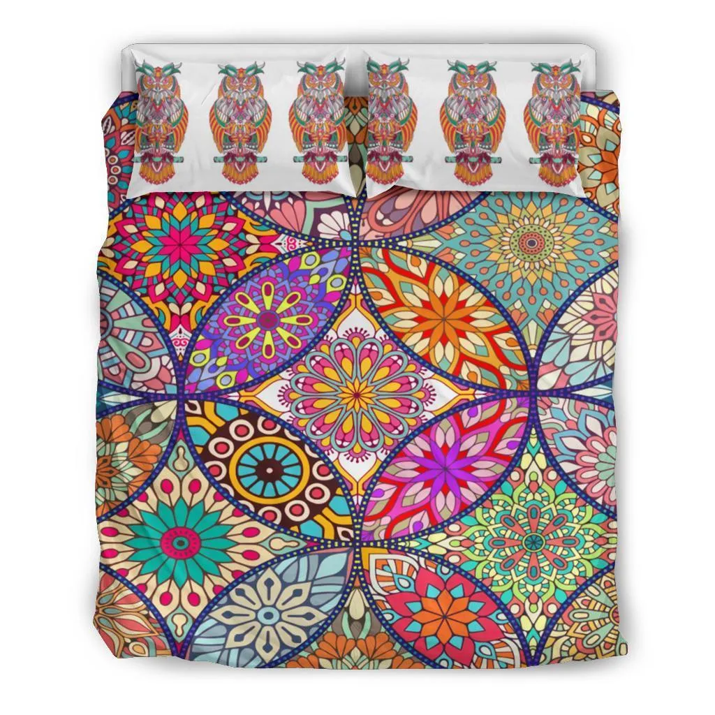 Bohemian Owl Bedding Set