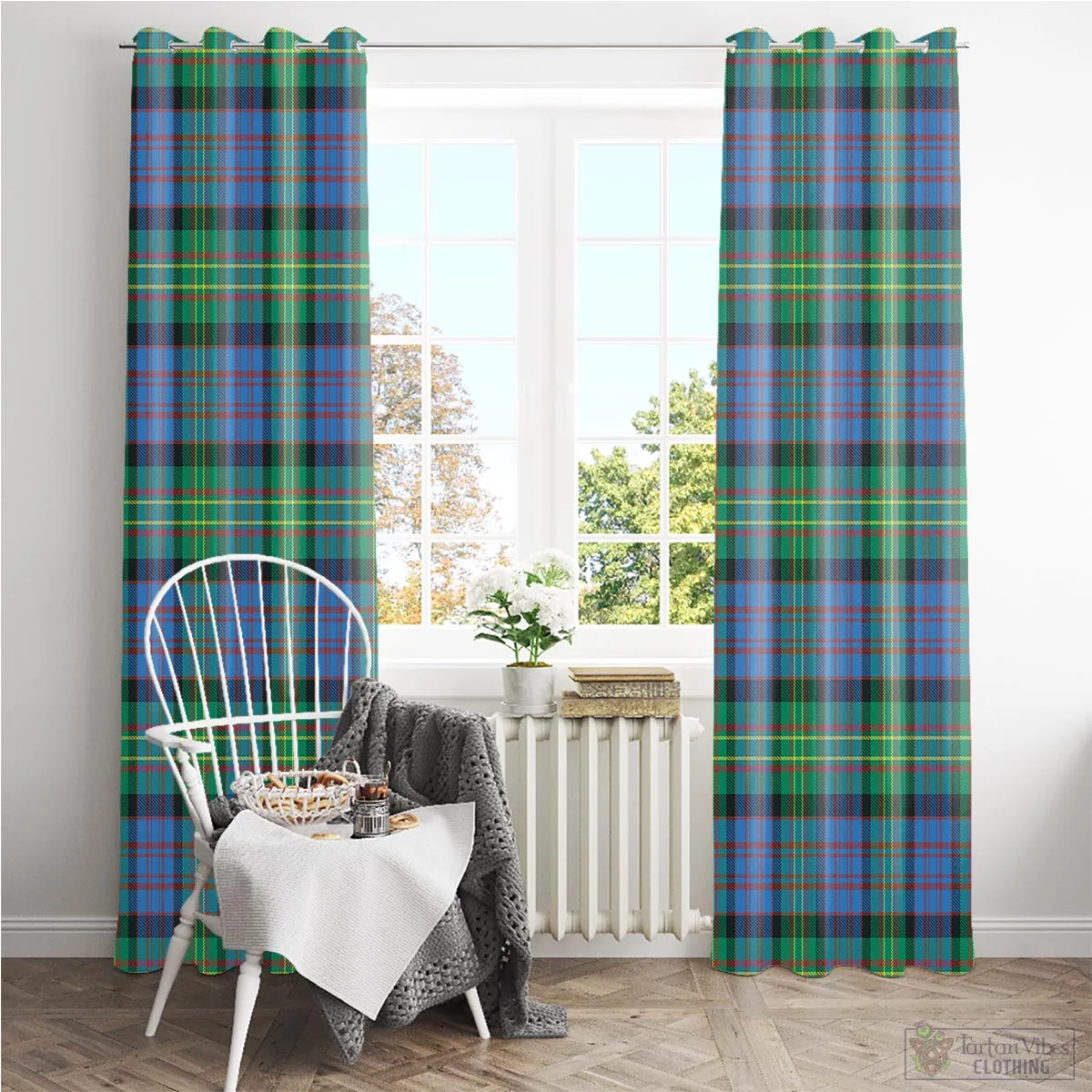 Bowie Ancient Tartan Window Curtain