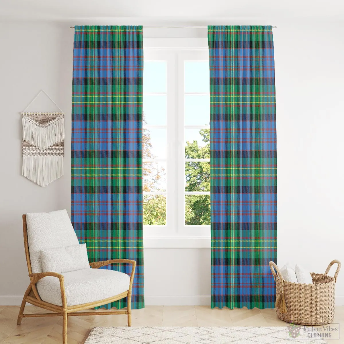 Bowie Ancient Tartan Window Curtain