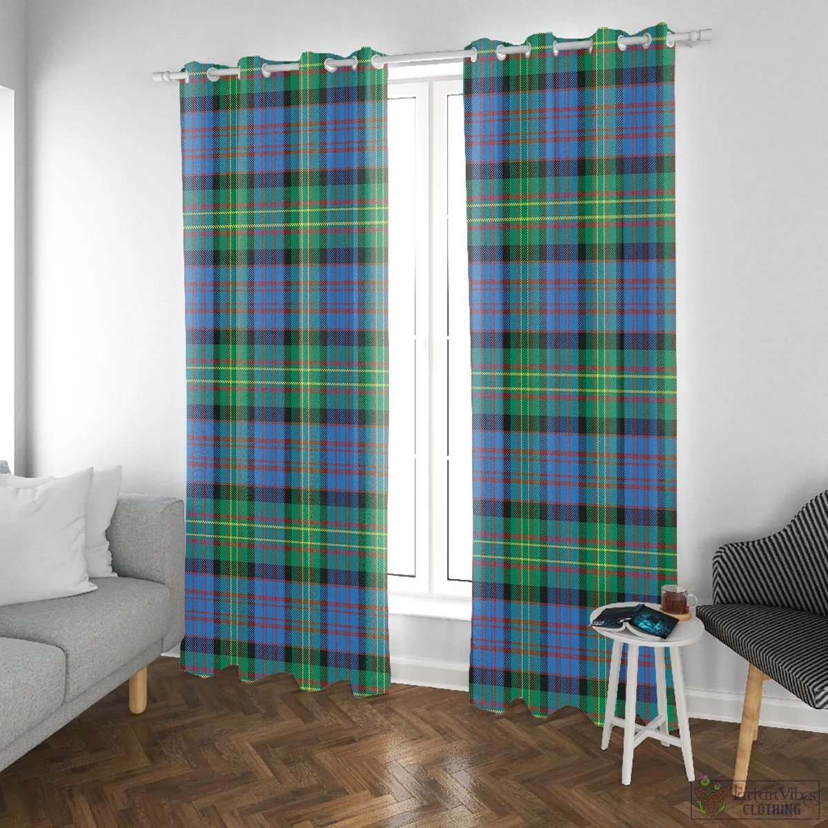 Bowie Ancient Tartan Window Curtain