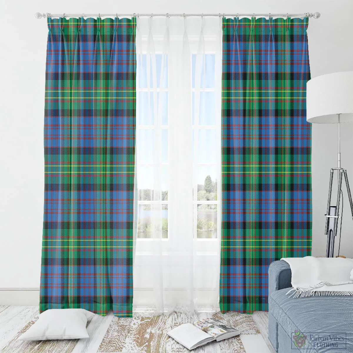 Bowie Ancient Tartan Window Curtain