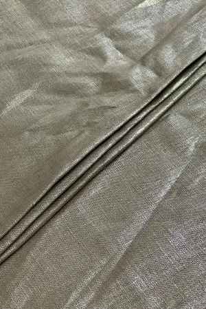 Bronze Metallic Linen