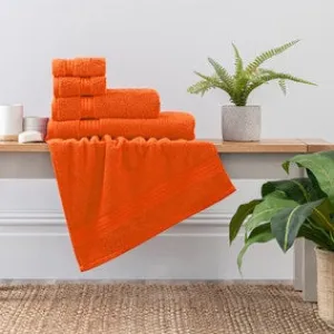 Burnt Orange Egyptian Cotton Towel ( 27" x 54")