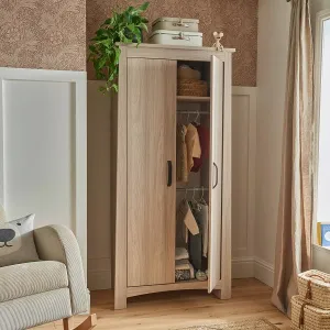 CuddleCo Isla Nursery Wardrobe - Ash