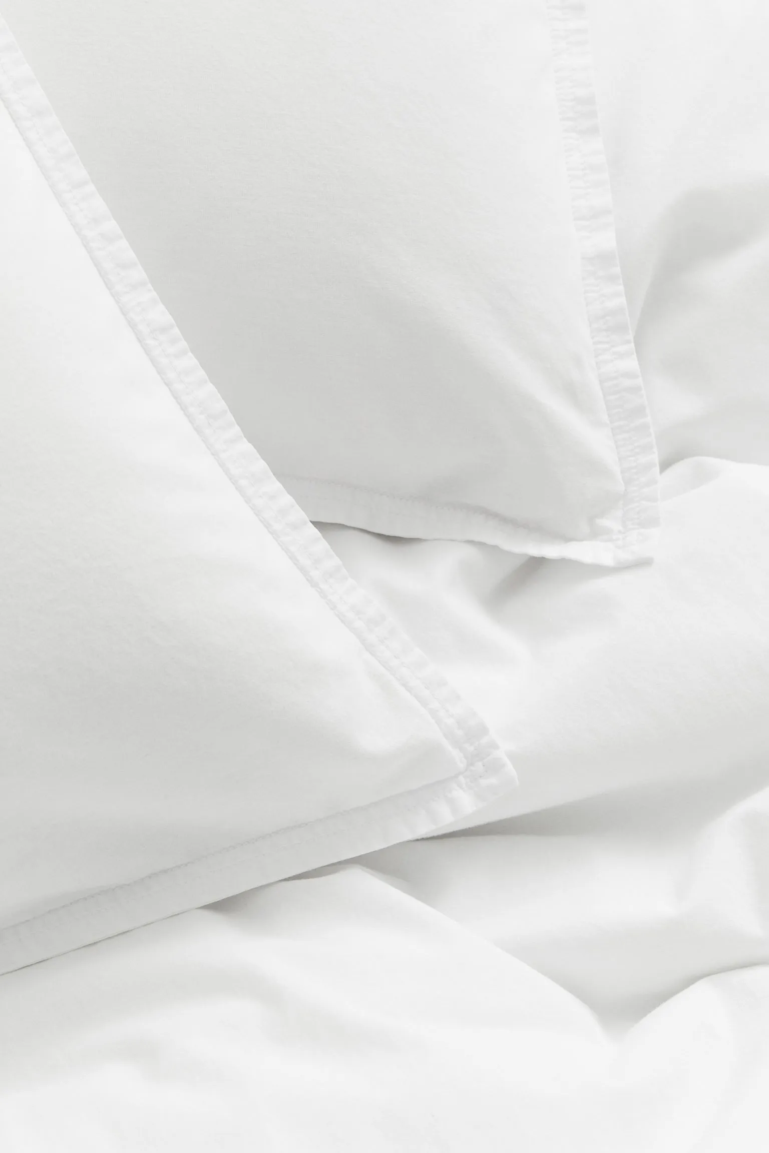 Double bedding set H&M Home Washed Cotton, white