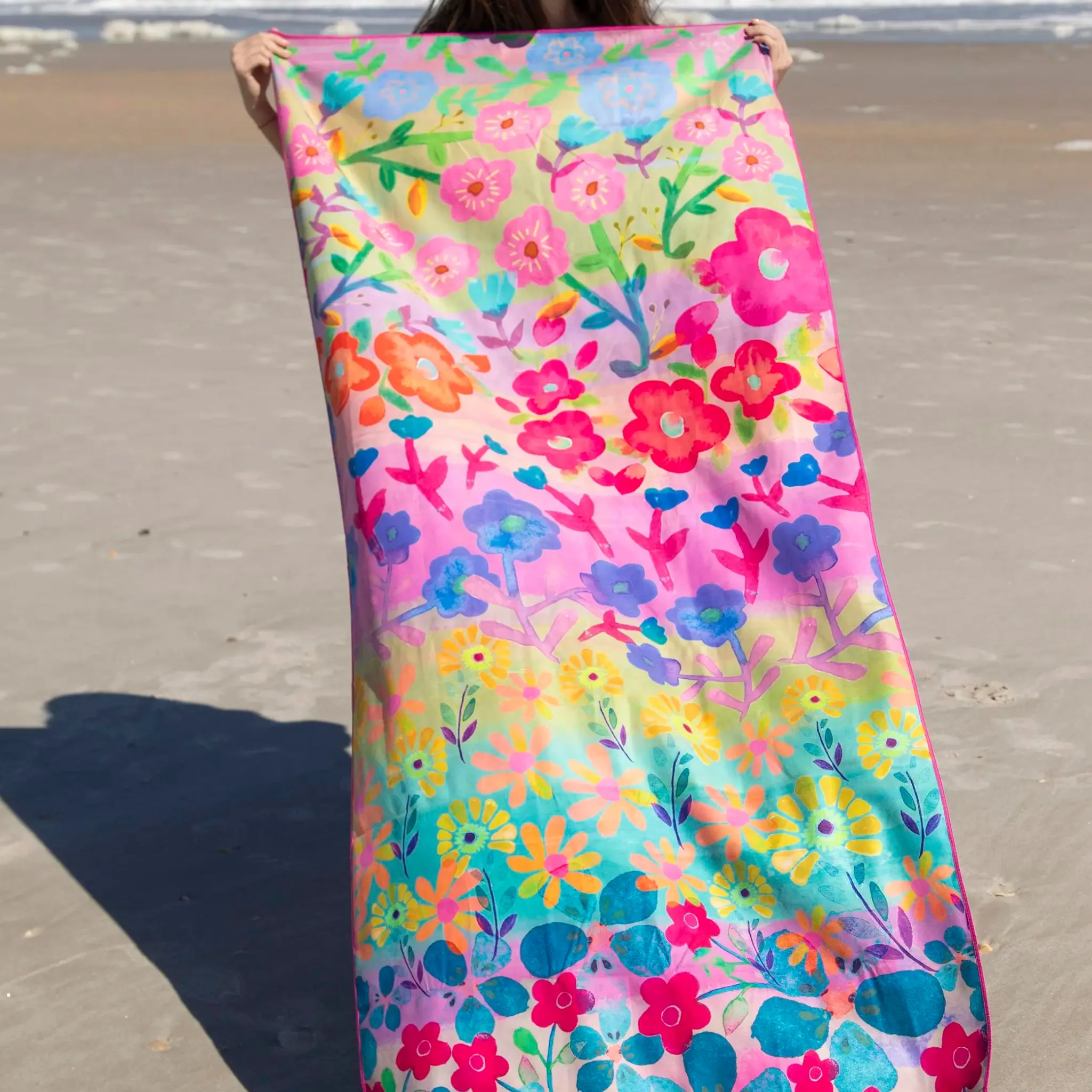 Double-Sided Microfiber Beach Towel