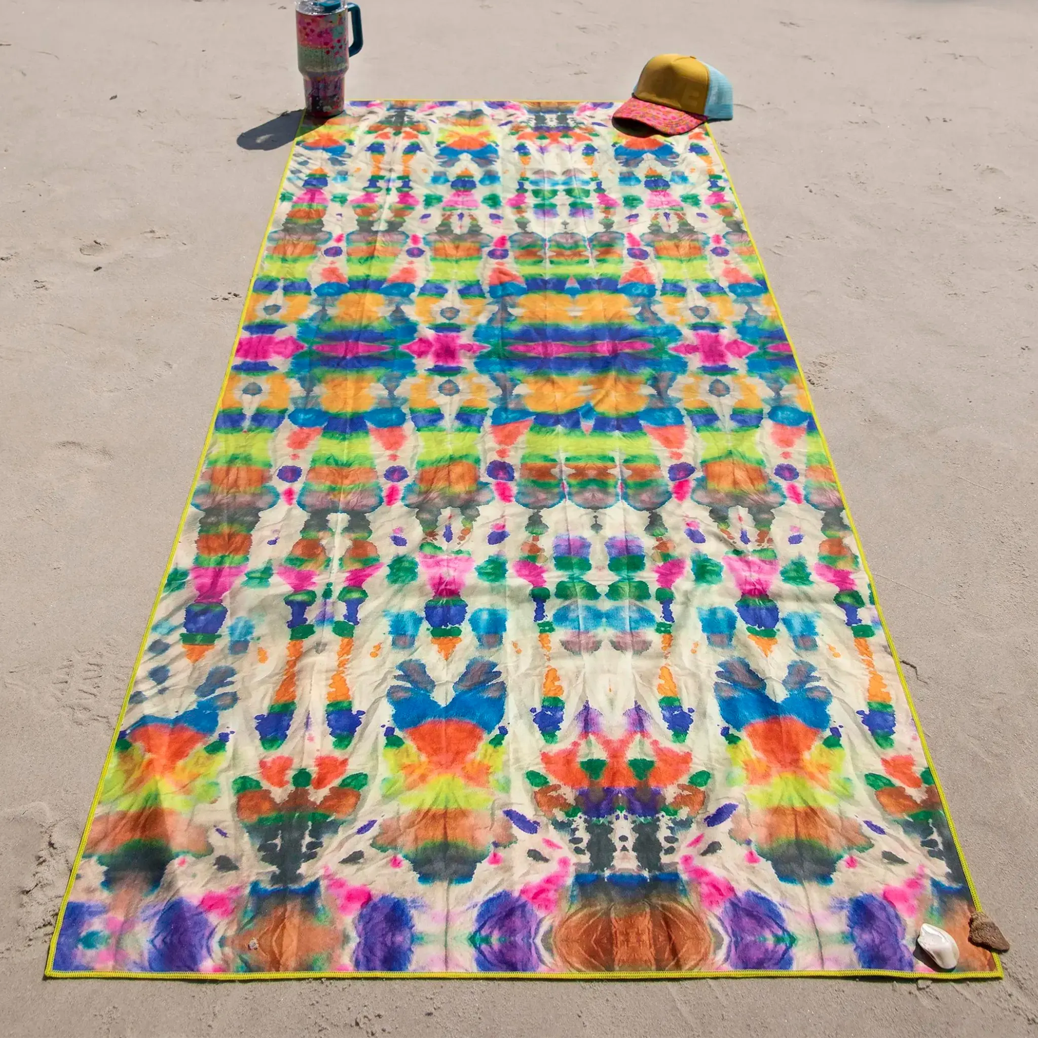 Double-Sided Microfiber Beach Towel