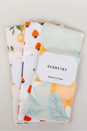 Fruit Geometry House Towels