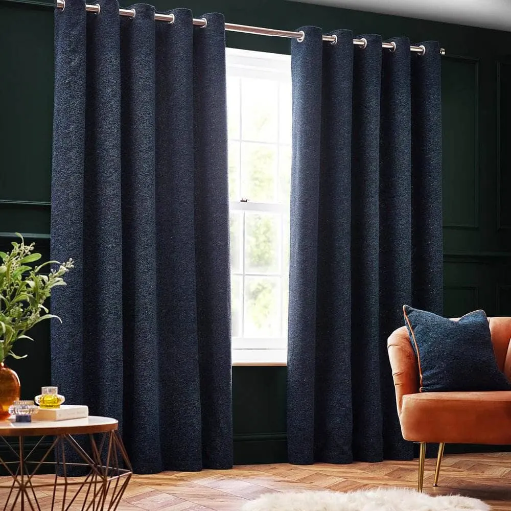 Galaxy Curtains - Navy