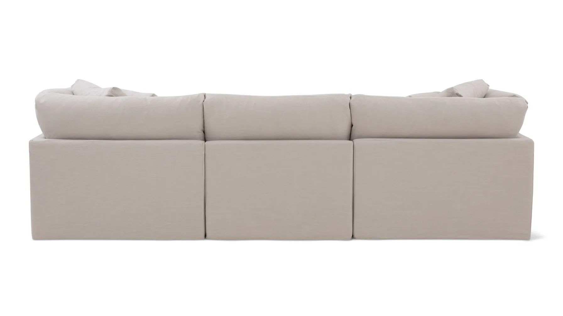 Get Together™ 3-Piece Modular Sofa, Large, Clay