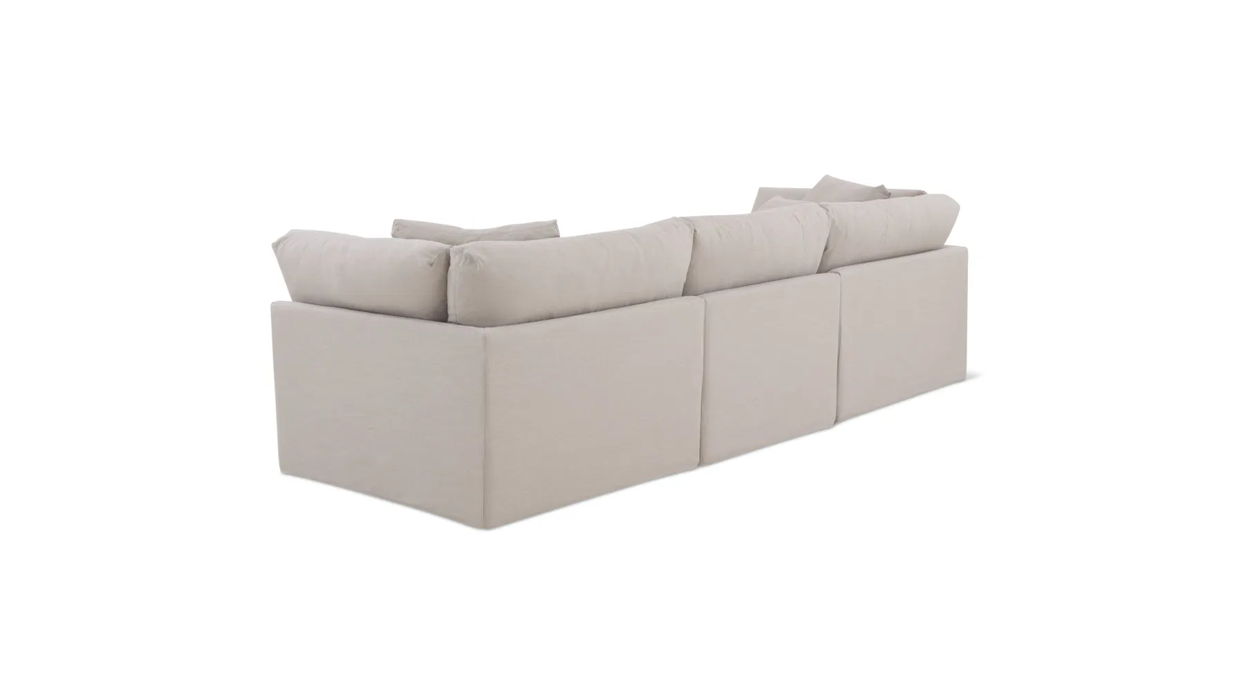 Get Together™ 3-Piece Modular Sofa, Large, Clay