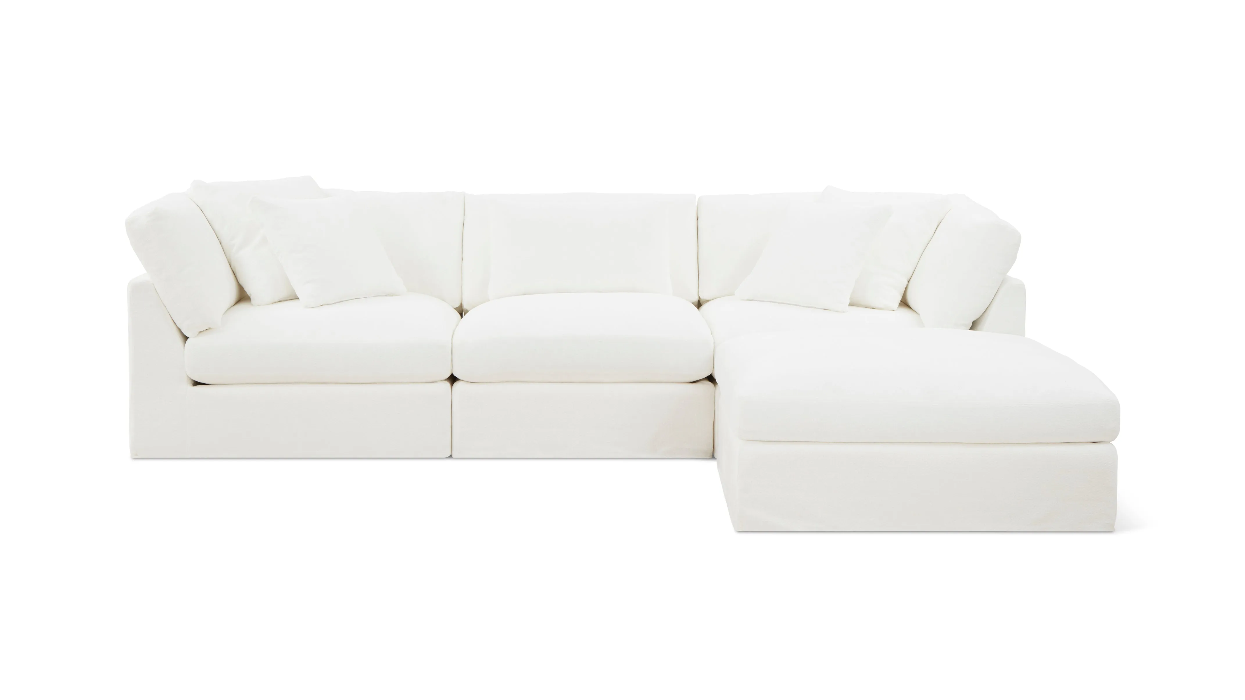 Get Together™ 4-Piece Modular Sectional, Large, Sea Salt