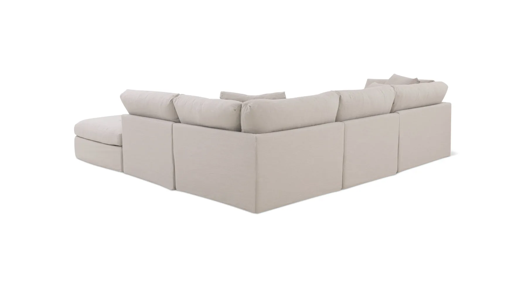 Get Together™ 5-Piece Modular Sectional, Large, Clay