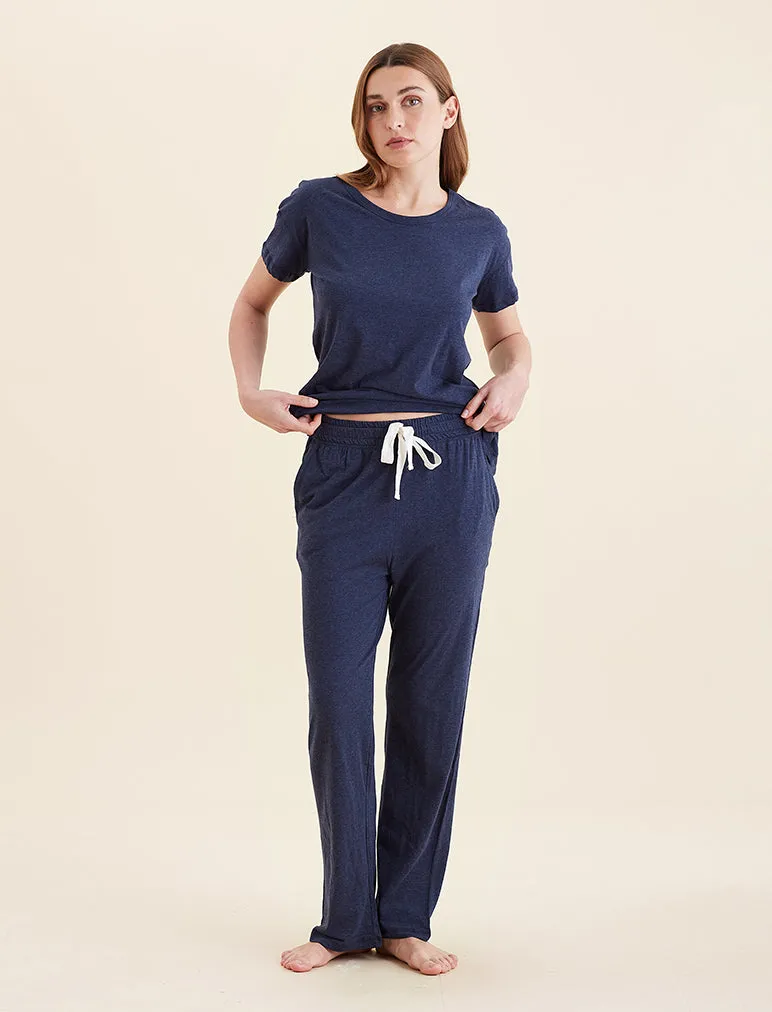 Jada Organic Cotton Straight Leg Pant