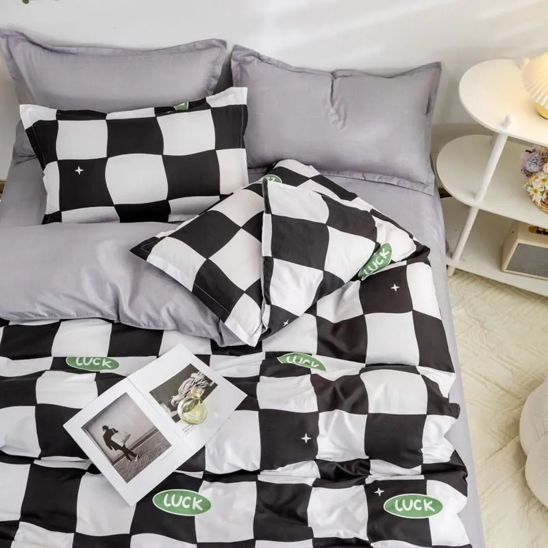 Kawaii Sheets and Pillowcases Quilt Bedding Set