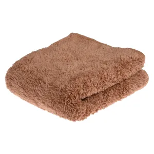 Kuber Industries Cleaning Towel | Reusable Cleaning Cloths for Kitchen | Duster Towel for Home Cleaning | 350 GSM Cleaning Cloth Towel for Car | Bike | 30x60 | Brown