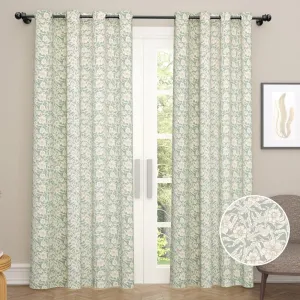 Lavish Petal Curtain Set