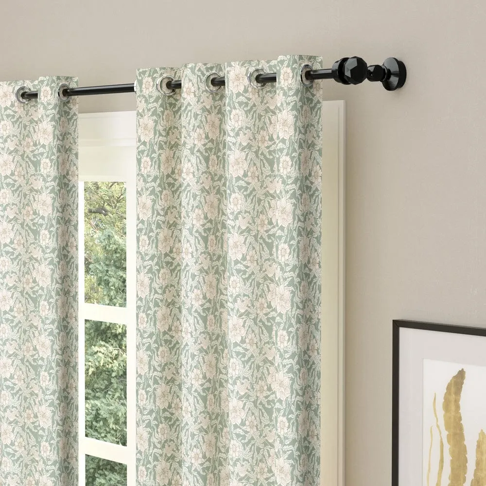 Lavish Petal Curtain Set