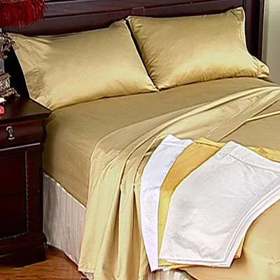 Luxury 800 TC 100% Egyptian Cotton California King Sheet Set In Gold