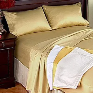 Luxury 800 TC 100% Egyptian Cotton California King Sheet Set In Gold