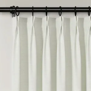 Lydia Diamond Jacquard Curtain Pleated