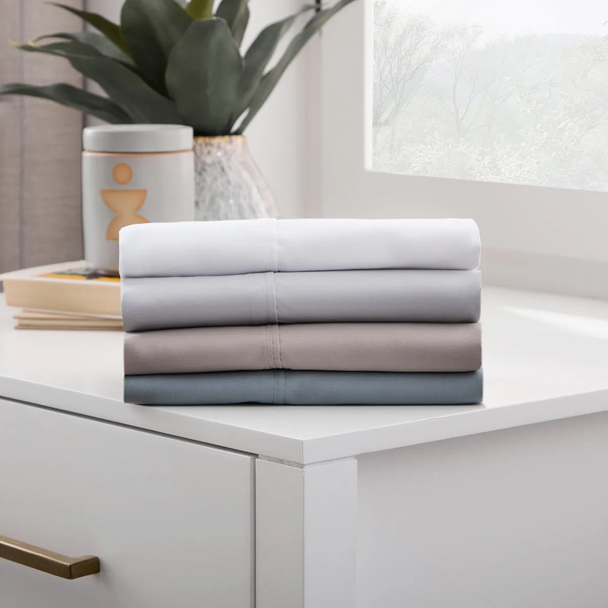 Malouf Soft-Knit Microfiber Pillowcases