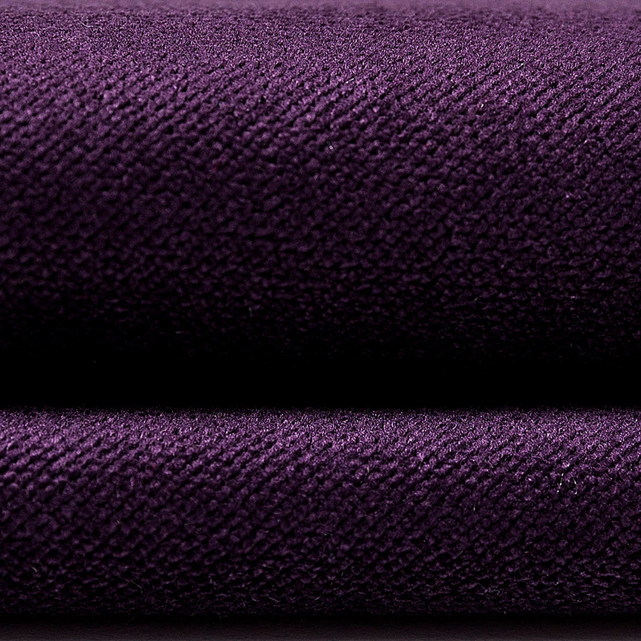 Matt Aubergine Purple Velvet Curtains