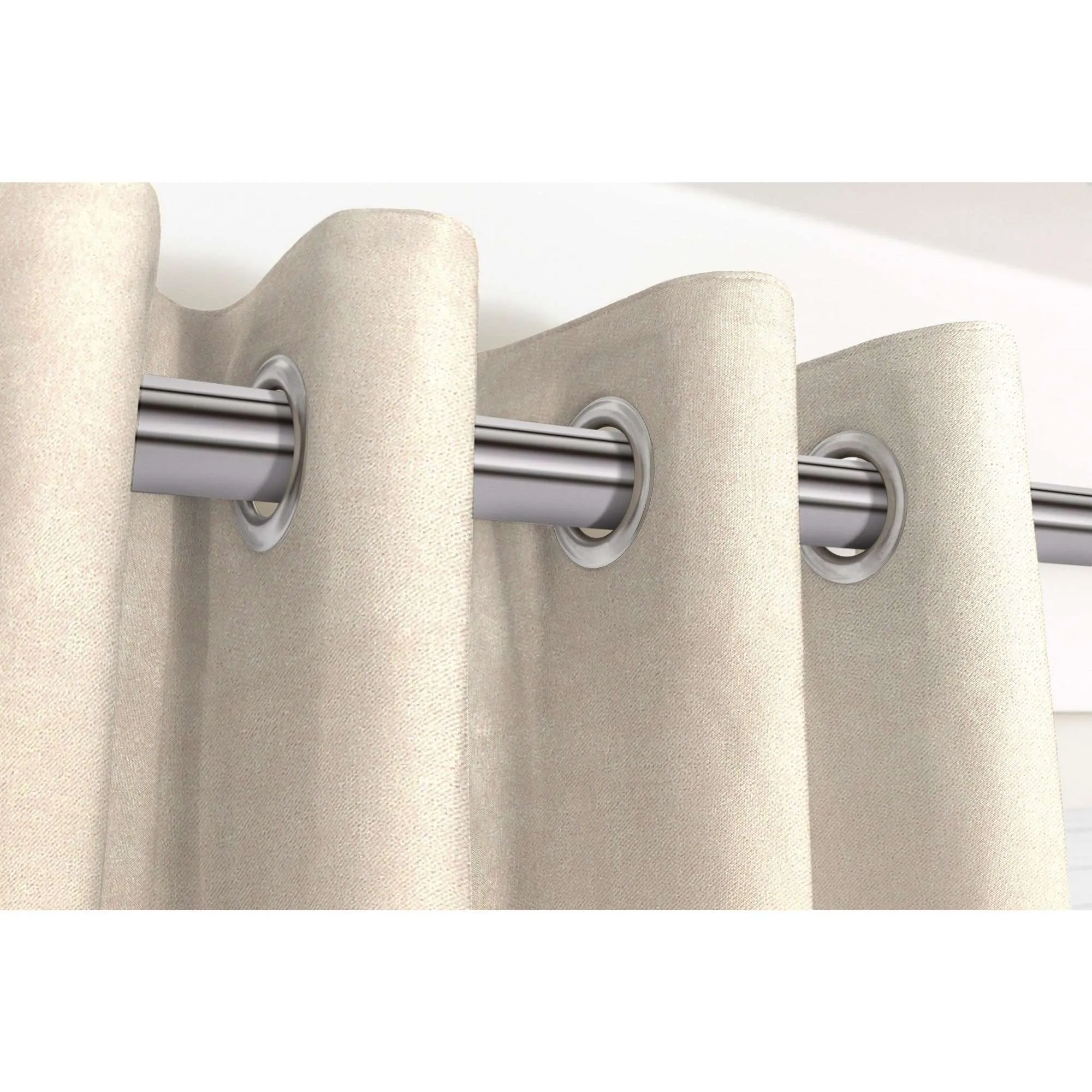 Matt Champagne Gold Velvet Curtains